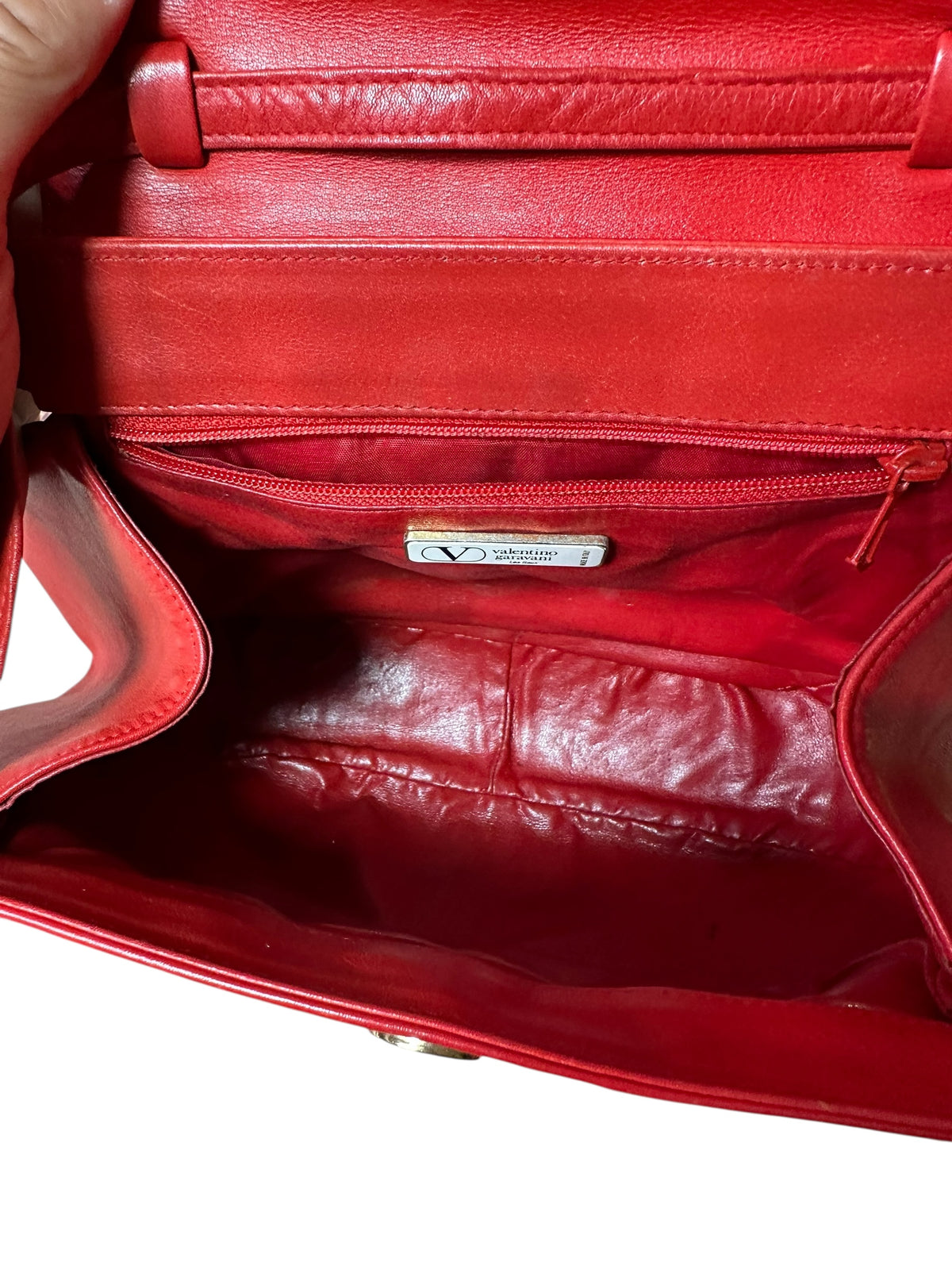 Valentino Garavani borsa vintage in pelle — foto 15