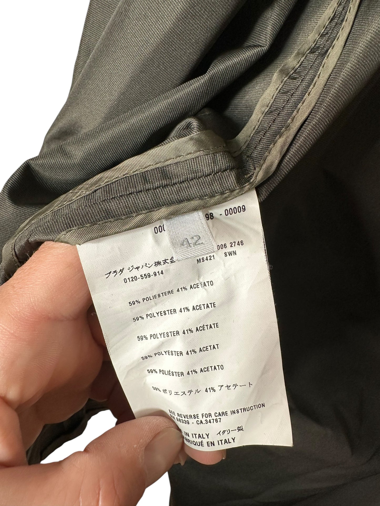 Miu Miu trench in nylon — foto 10