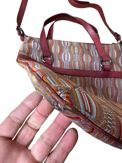 Missoni borsa vintage  in tela jacquard
