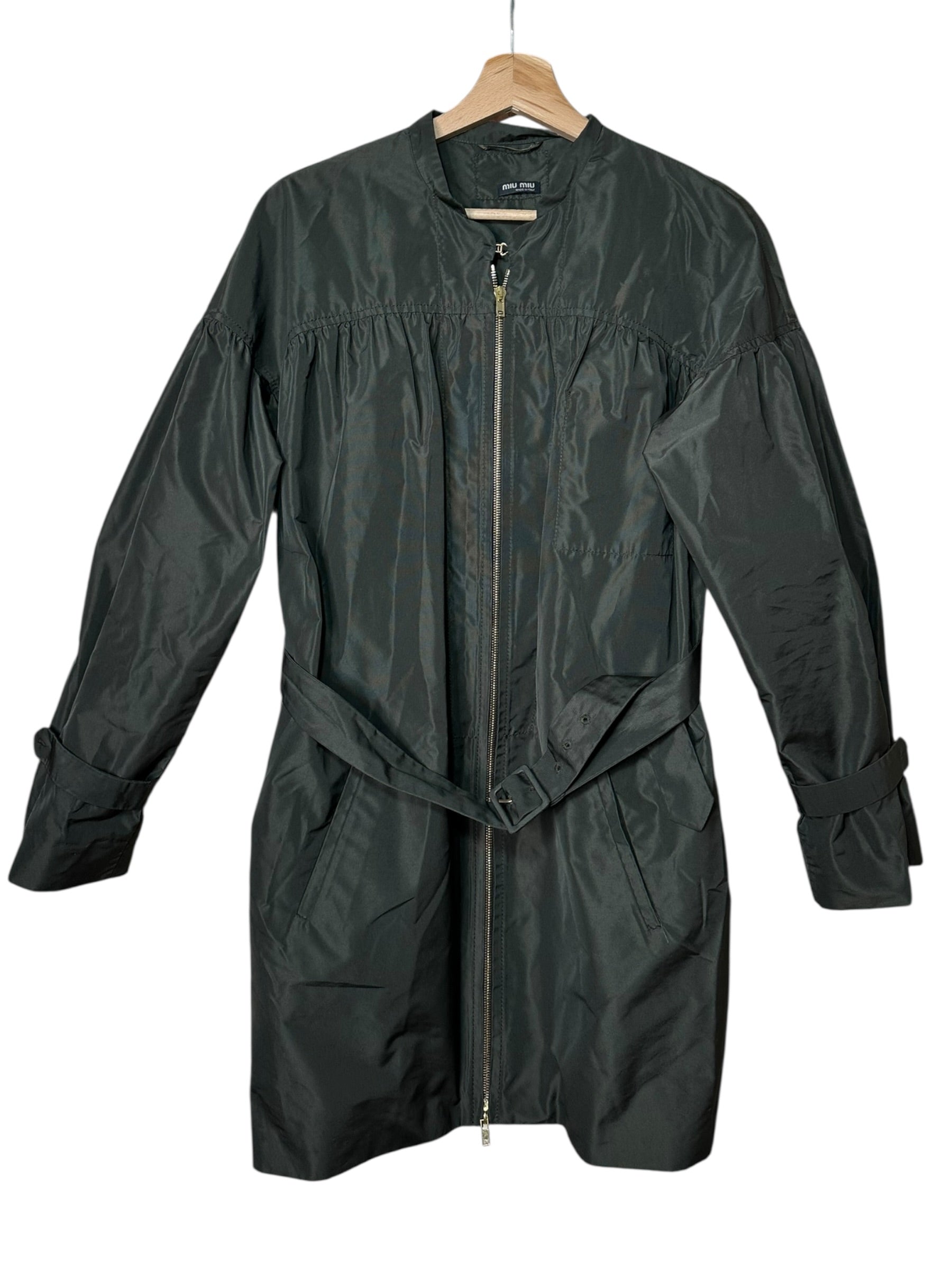 Miu Miu trench in nylon — foto 6