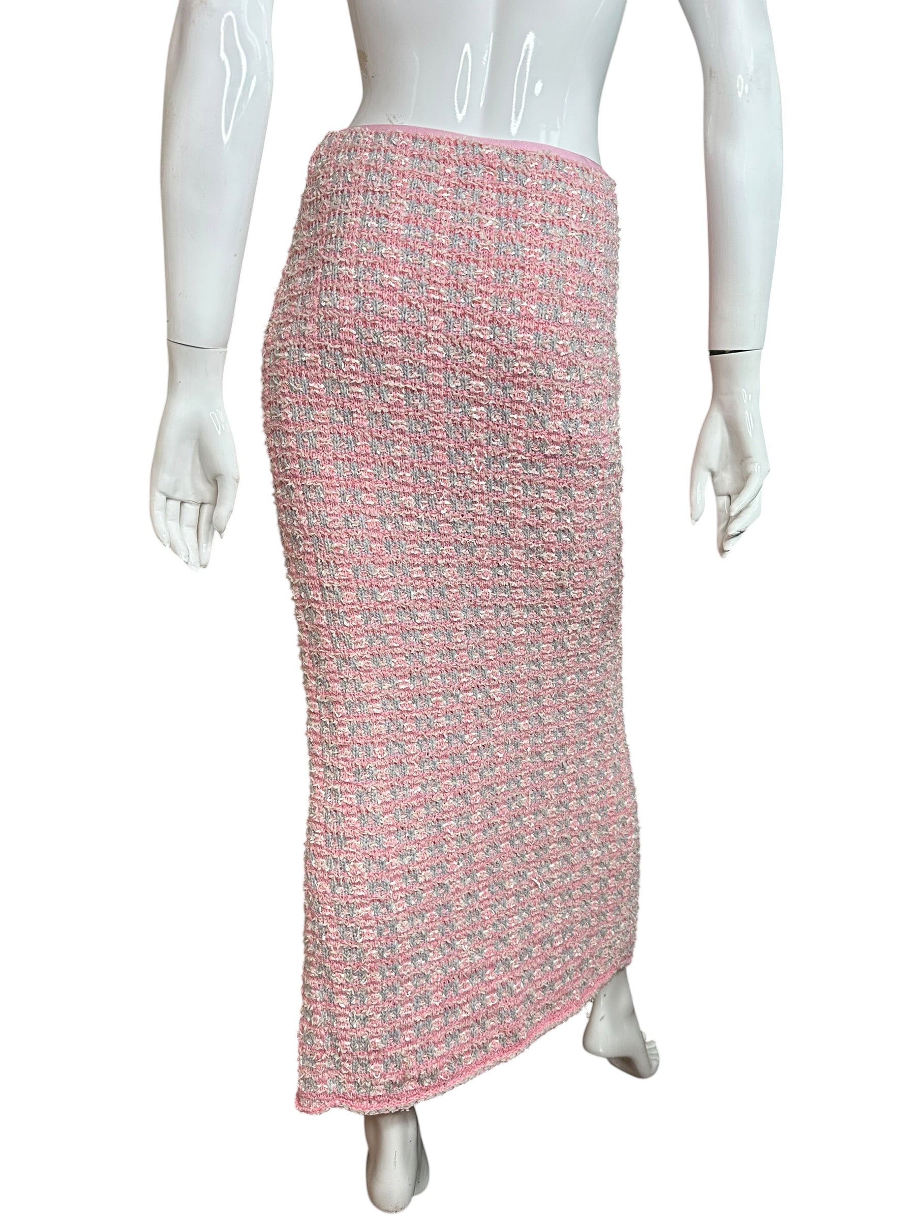 Balenciaga maxi gonna in bouclè (S-XS) — foto 5