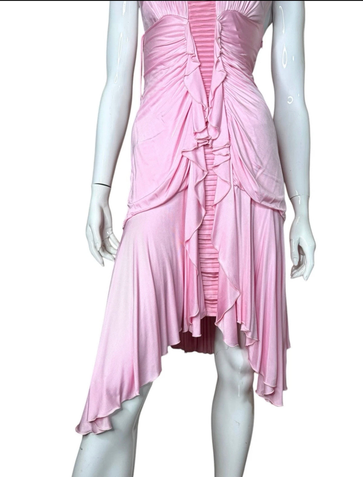 Versace SS2006 Abito Rosa Indossato da Madonna - Raro, Iconico, Taglia 44. — foto 5