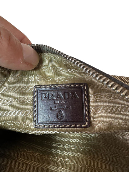 Prada mini borsa in canvas vintage