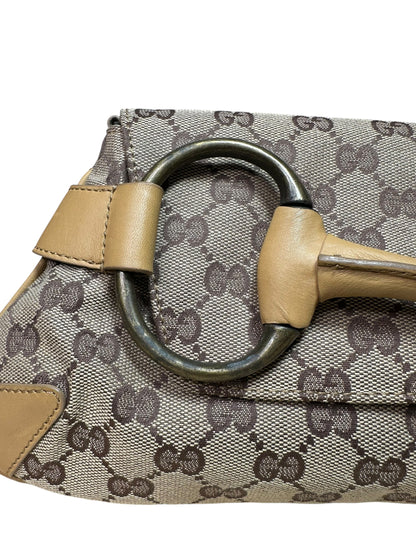 Gucci borsa Horsebit vintage GG