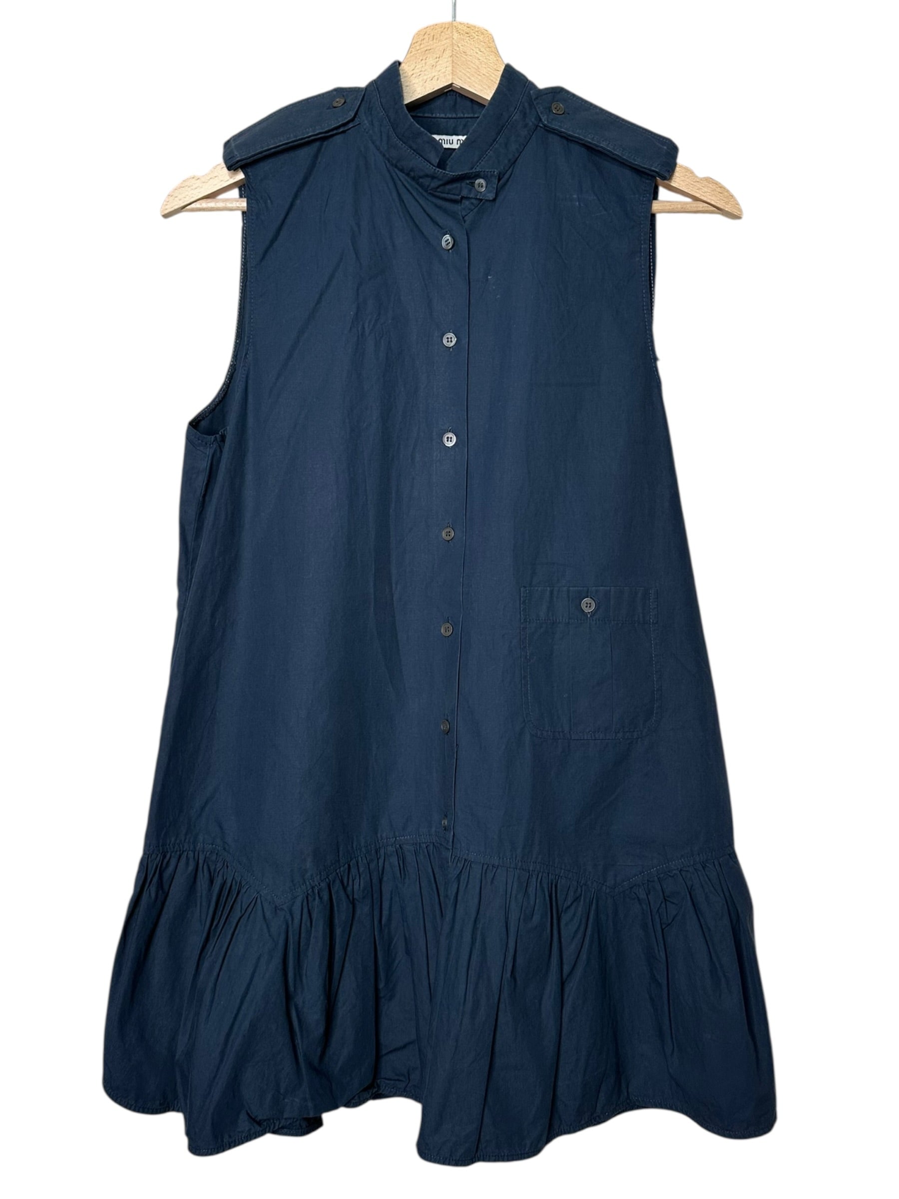 Miu Miu chemisier in cotone — foto 5