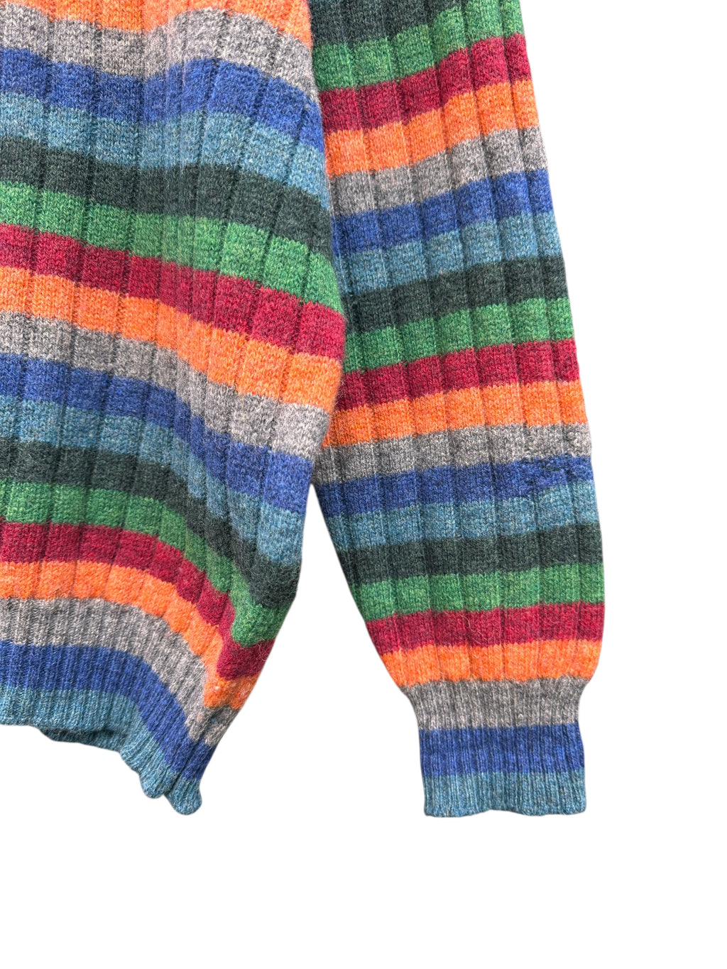 Maglione United Colors of Benetton Pure Shetland multicolor Made in Italy - L — foto 4