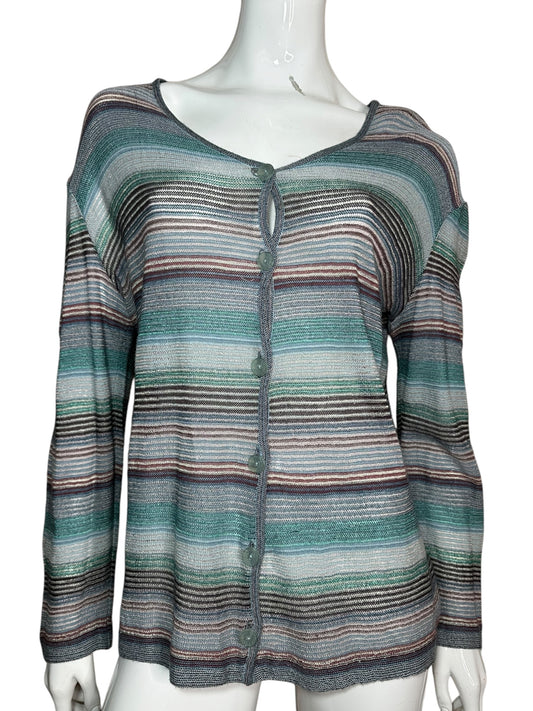 Missoni cardigan vintage in viscosa ((L)
