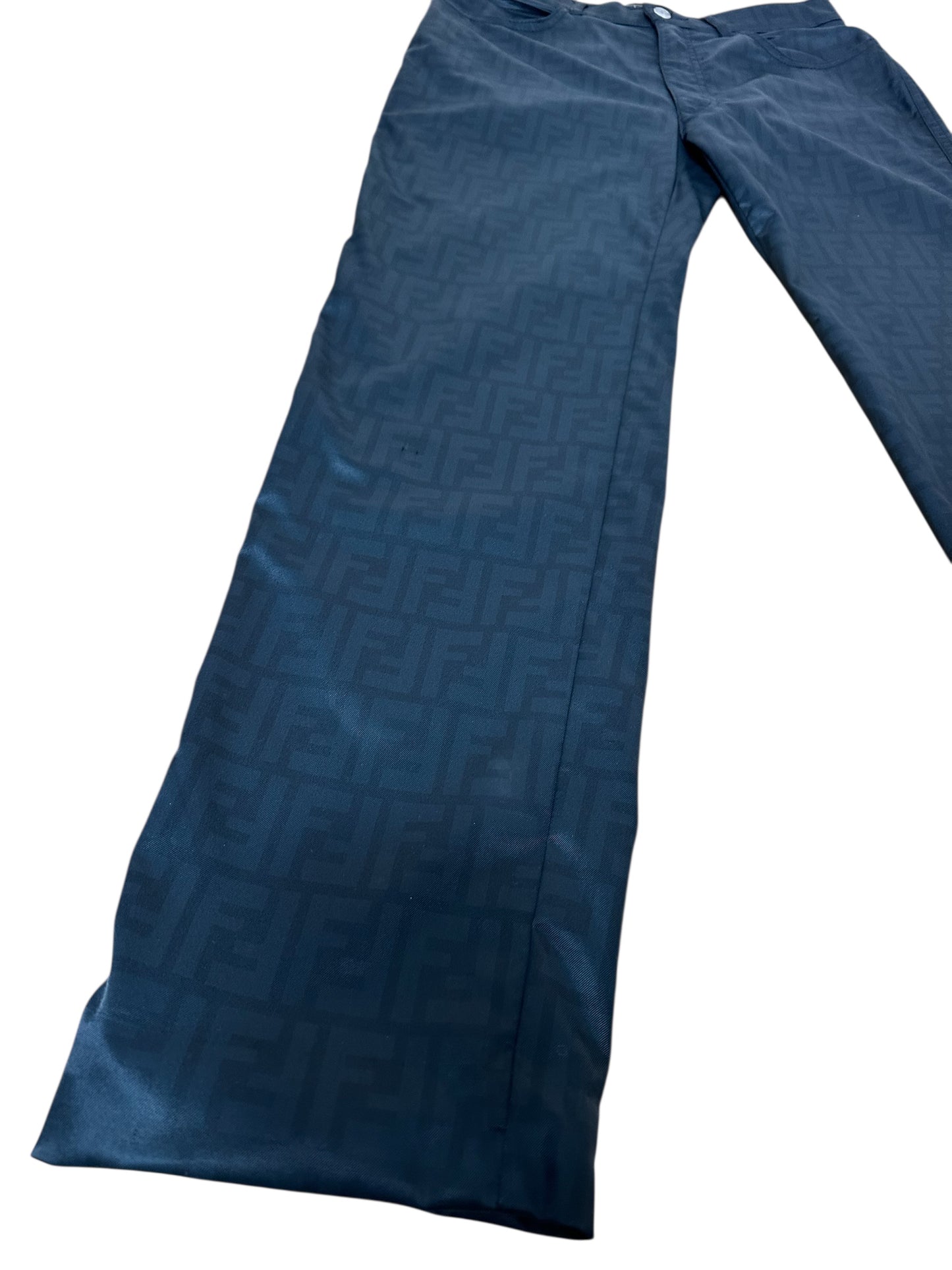 Fendi pantaloni vintage monogram (M)