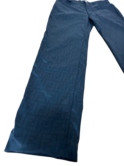 Fendi pantaloni vintage monogram (M)