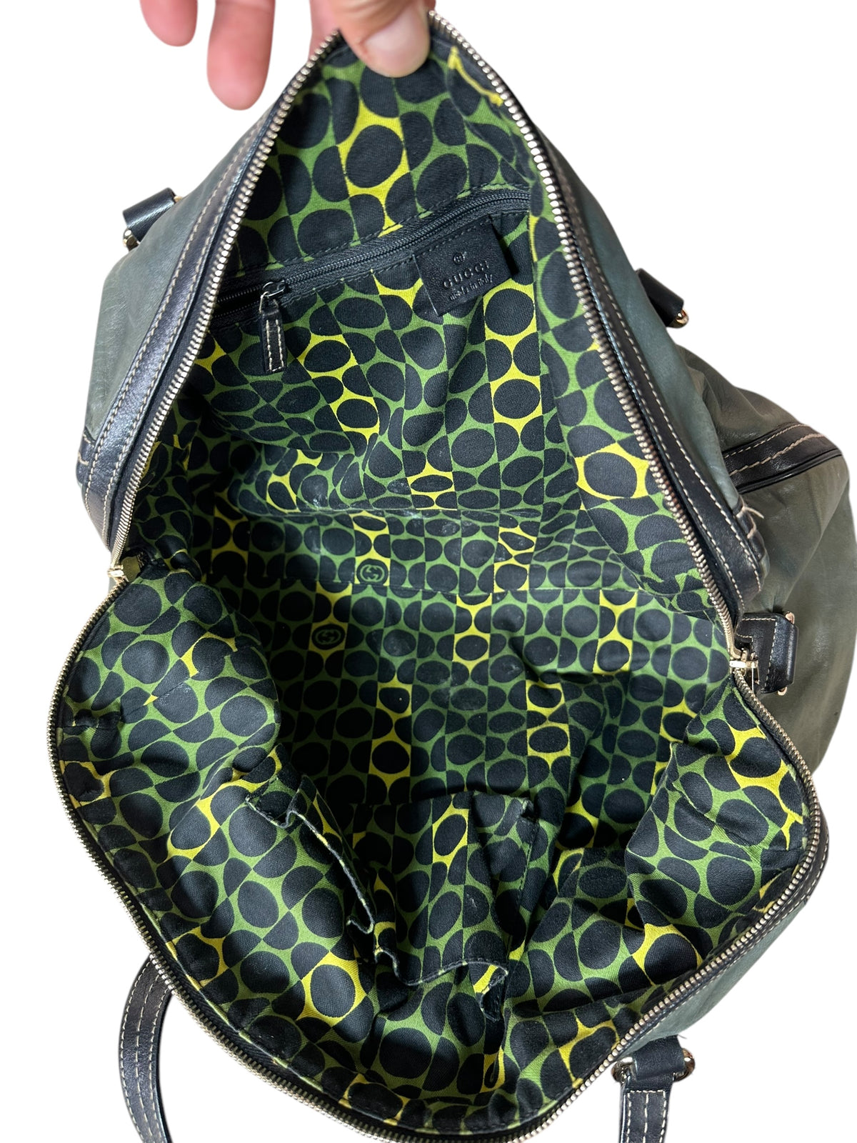 Gucci borsa vintage in pelle — foto 18