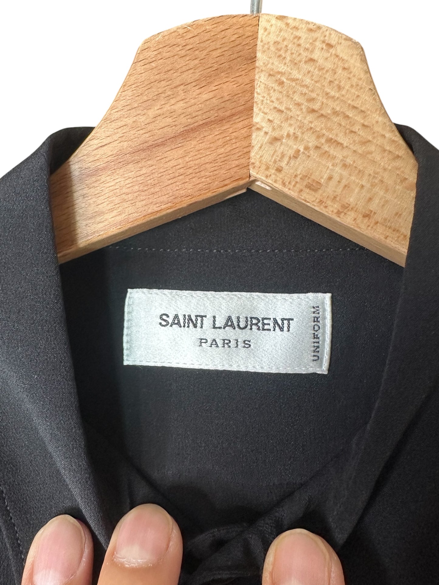 Saint Laurent camicia in seta — foto 9