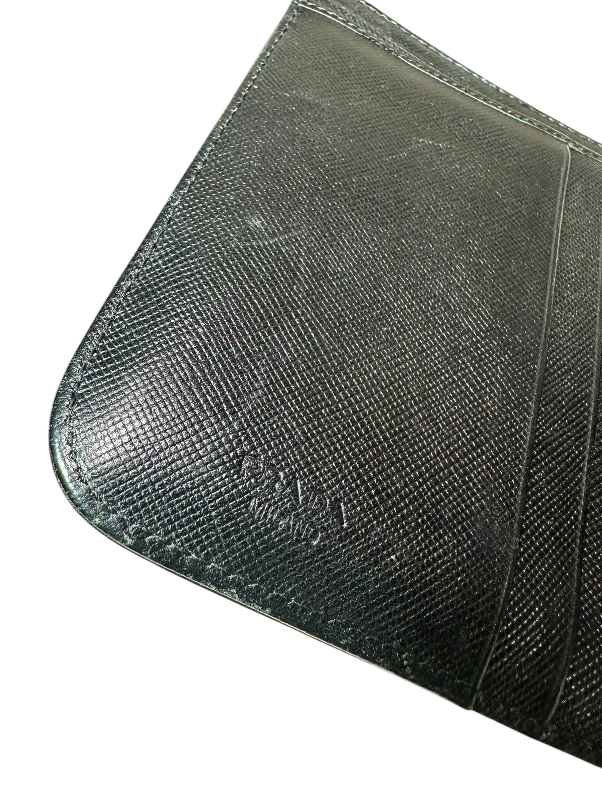 Prada portafoglio vintage in pelle — foto 18