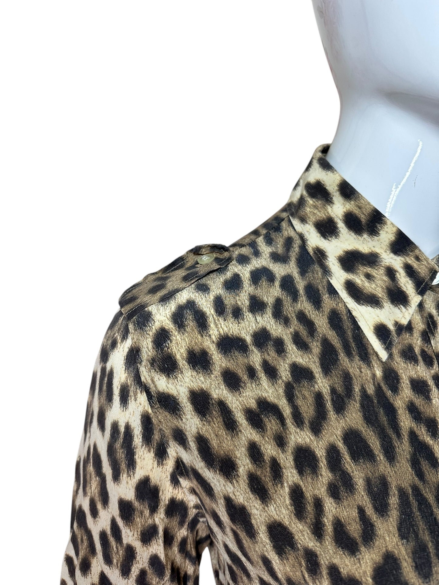 Iceberg camicia vintage in seta — foto 3