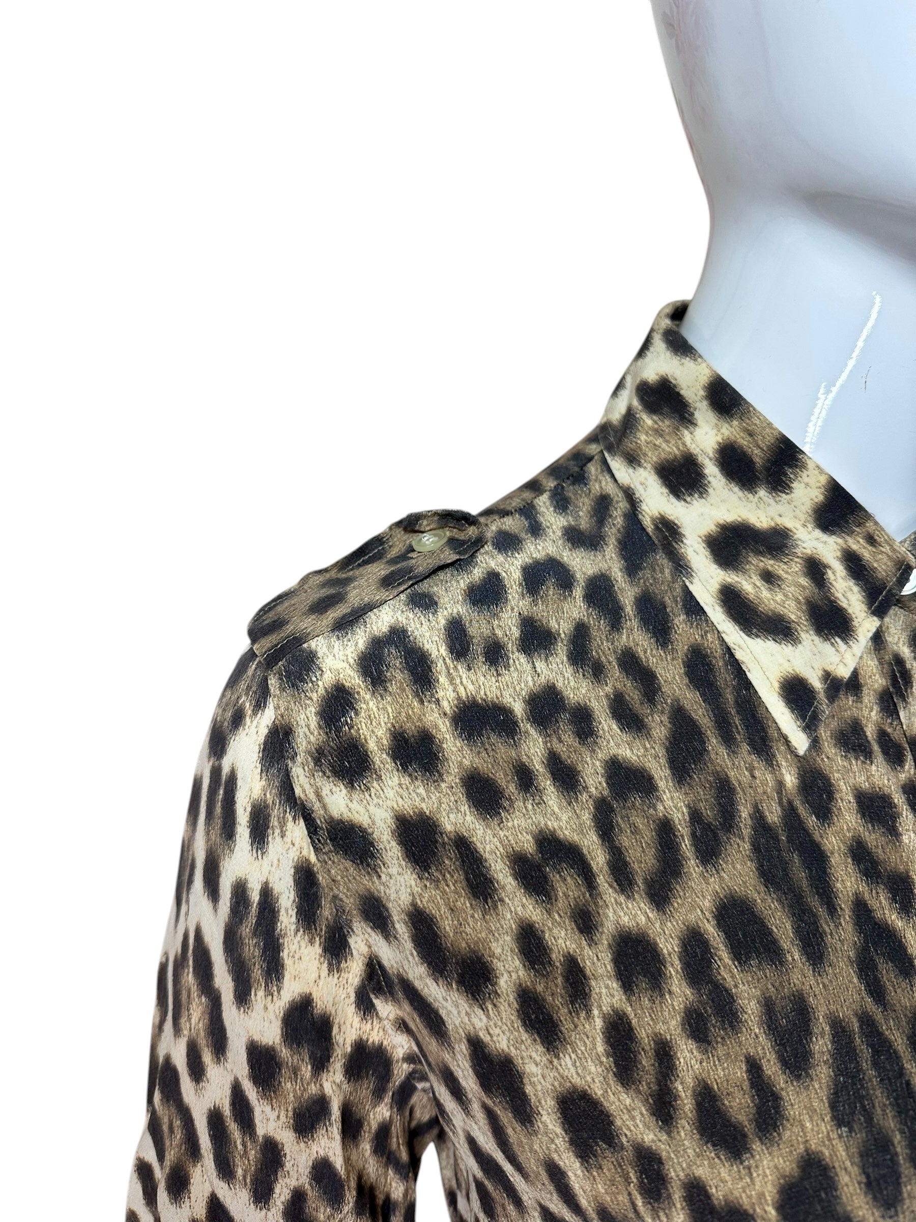 Iceberg camicia vintage in seta — foto 3