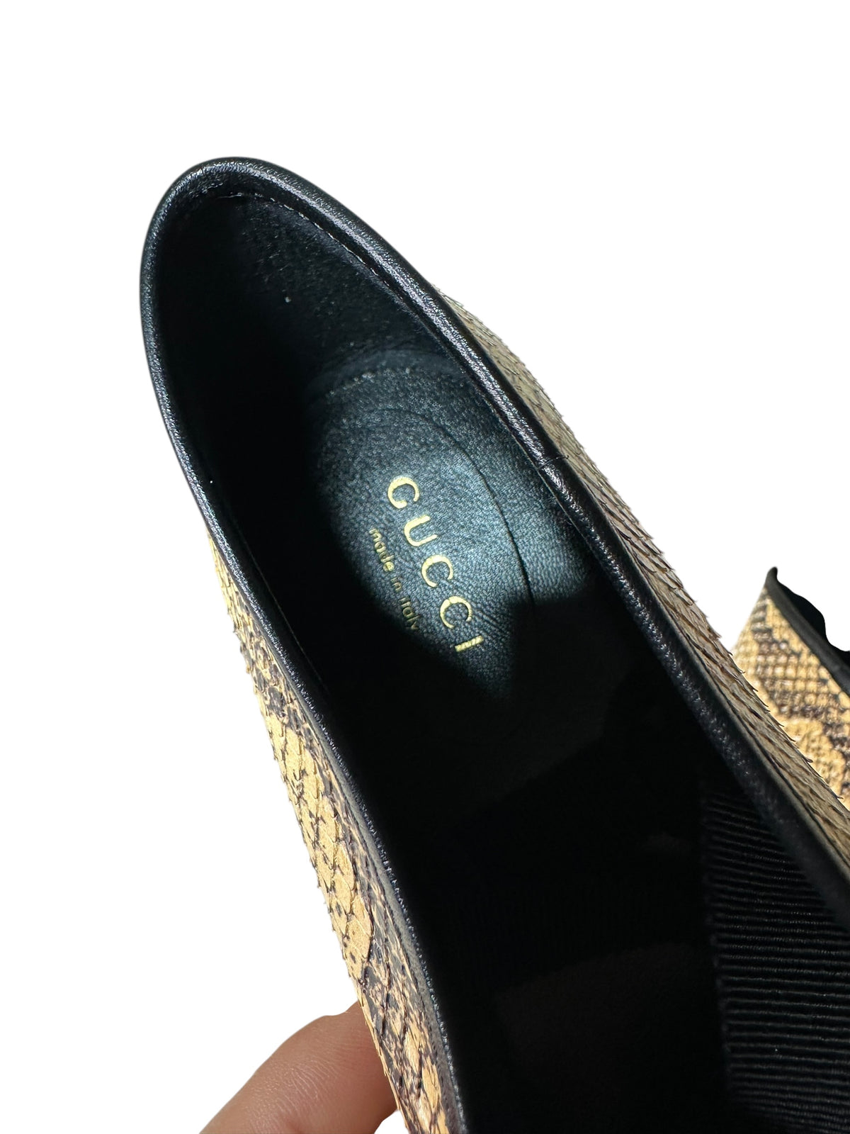Gucci ballerine in rettile — foto 6