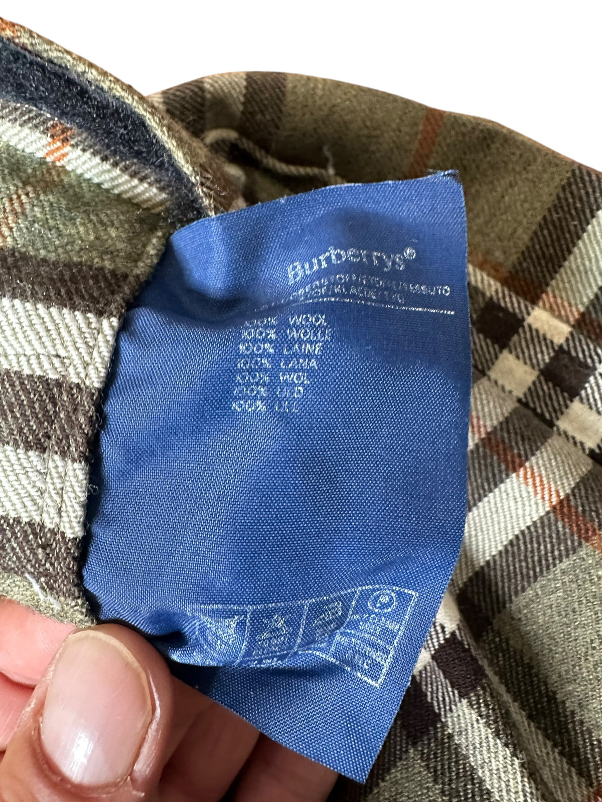 Burberry kilt unisex vintage — foto 7