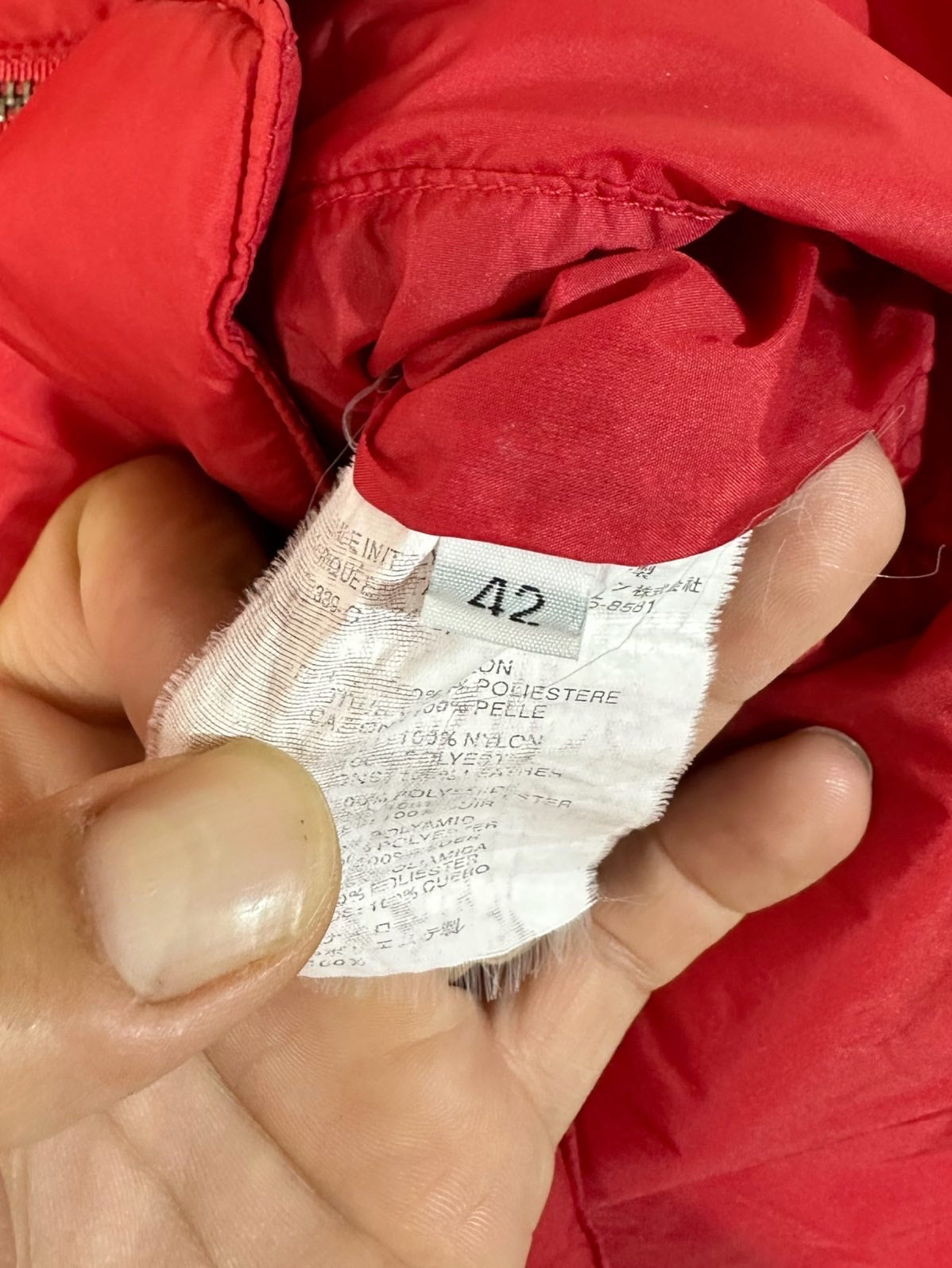 Prada gilet smanicato trapuntato (M)