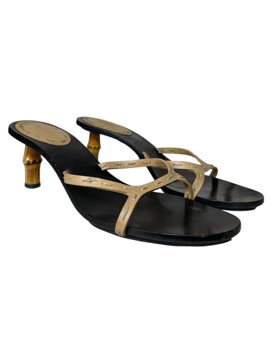 Gucci sandali vintage bamboo