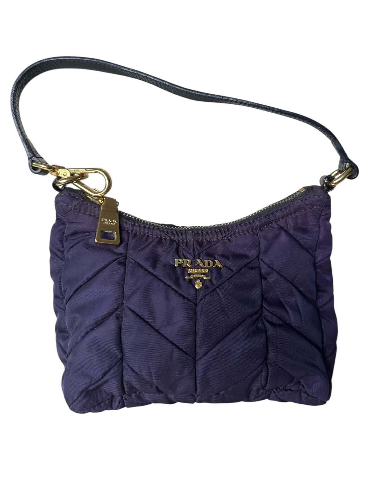 Prada mini borsa in nylon