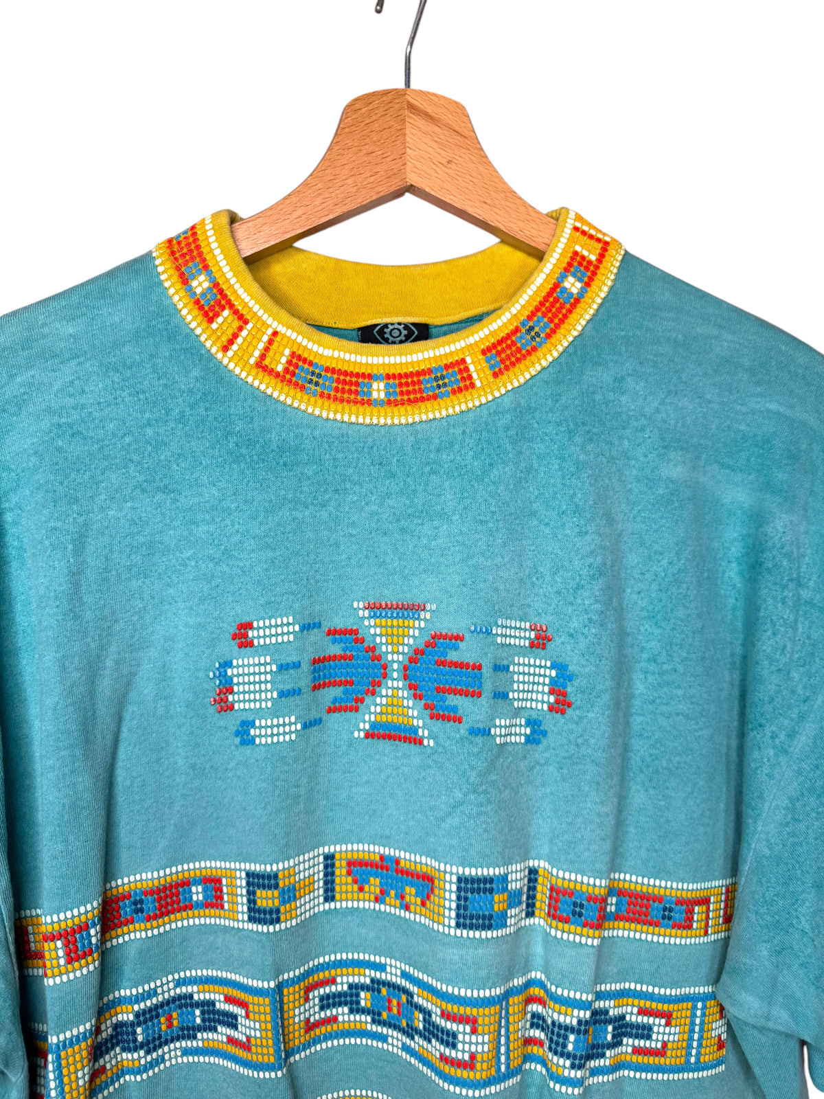 Factory Artwear vintage t-shirt Made in USA stampa Southwestern taglia L