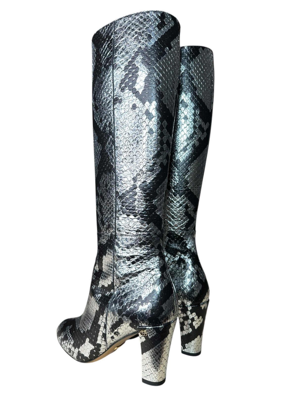 Gucci stivale in pelle stampata — foto 3
