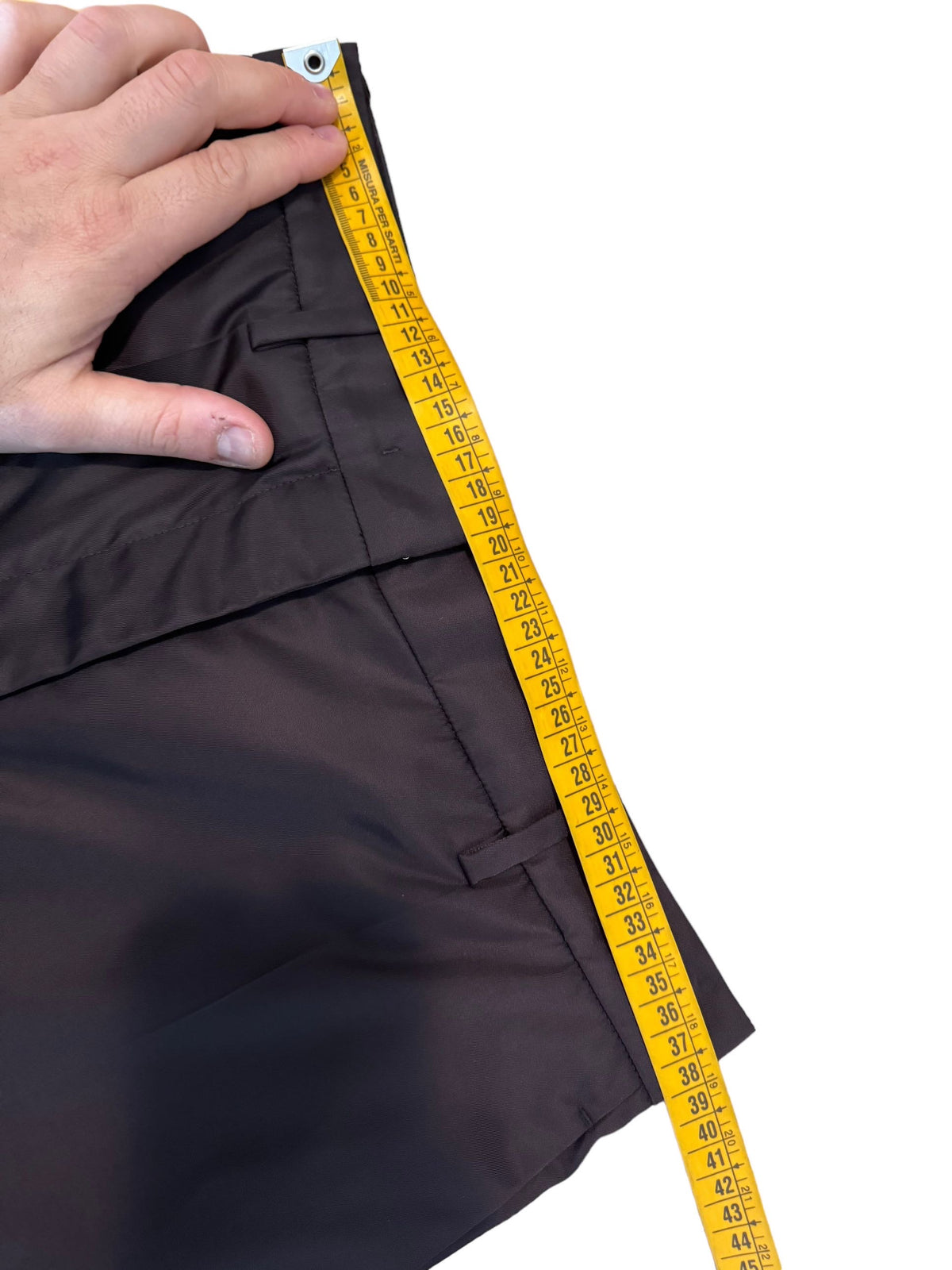 Prada pantaloni in nylon — foto 7