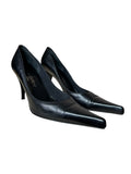 Yves Saint Laurent decolletè in pelle