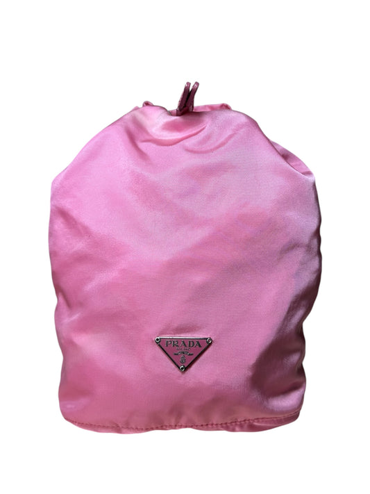 Prada mini secchiello in nylon