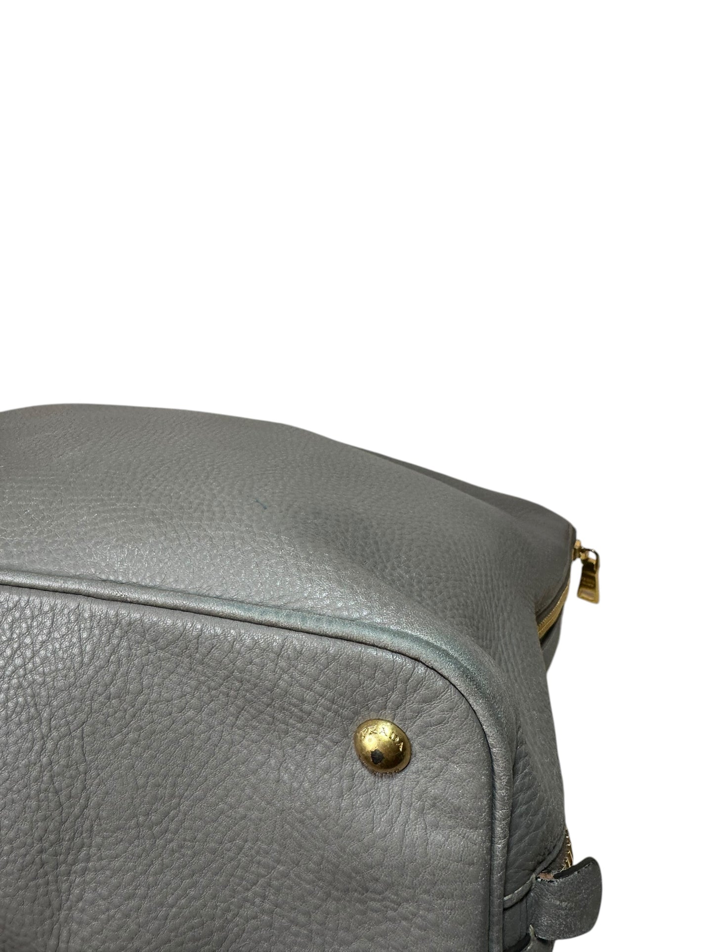 Prada borsa vintage in pelle martellata