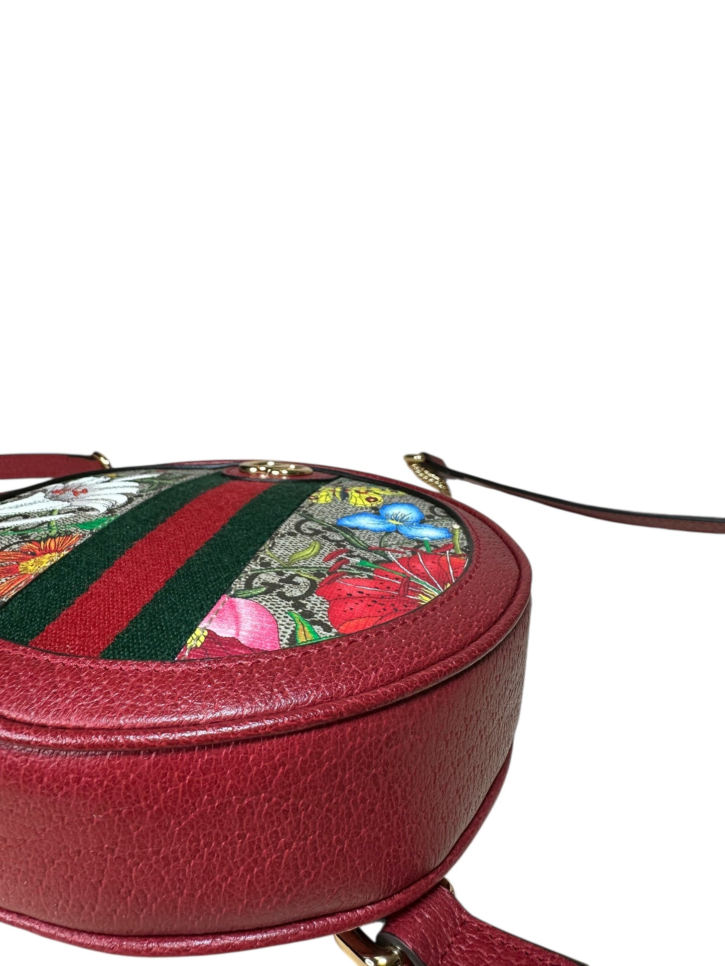 Gucci borsa rotonda in pelle