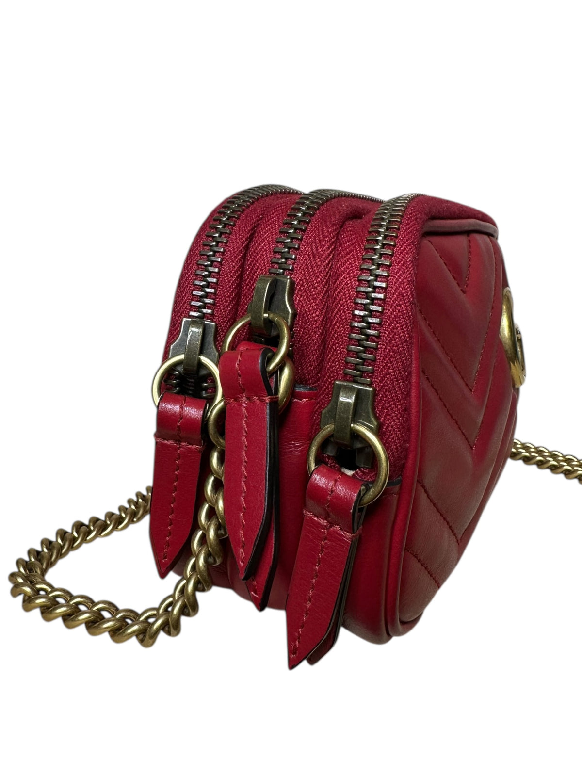 Gucci borsa Marmont in pelle — foto 4