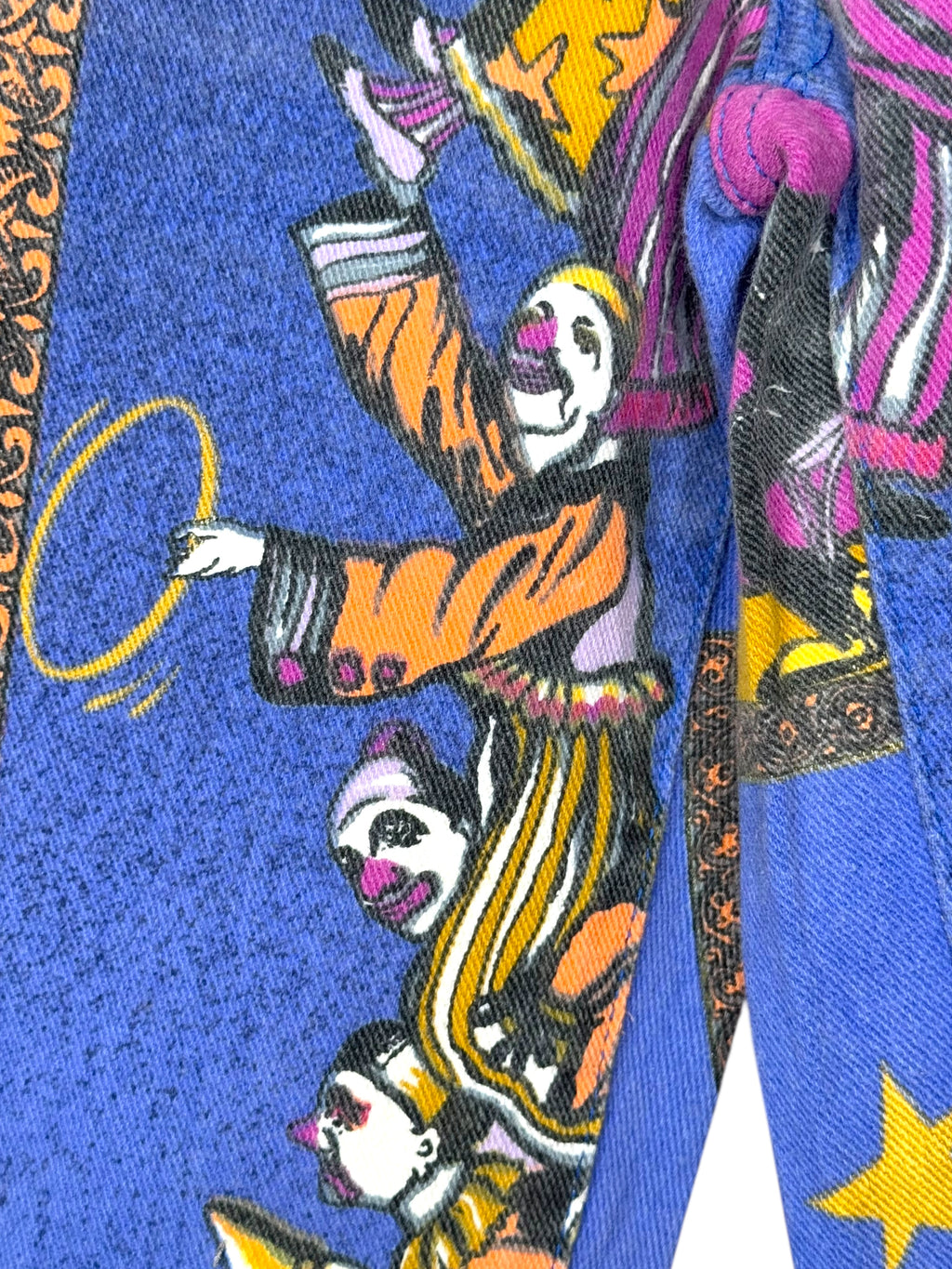 Jeans vintage Versace Jeans Couture “Clown e Stelle” — foto 4