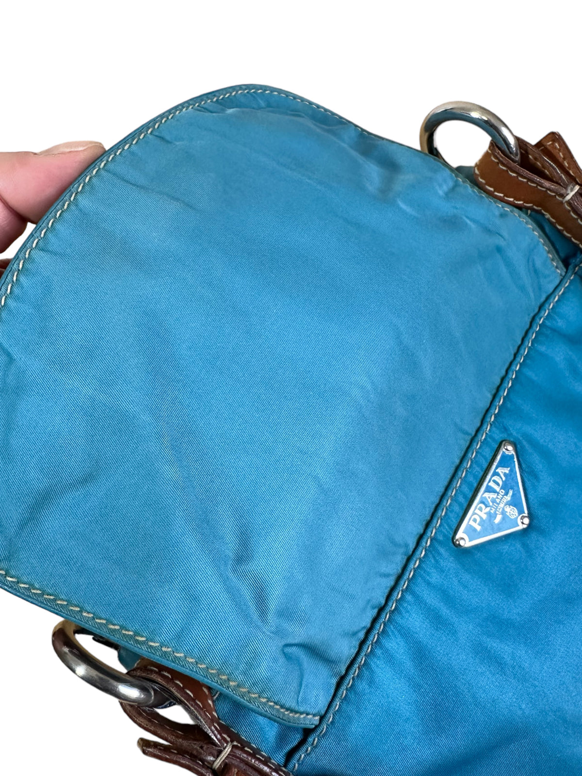 Prada borsa vintage in nylon — foto 7