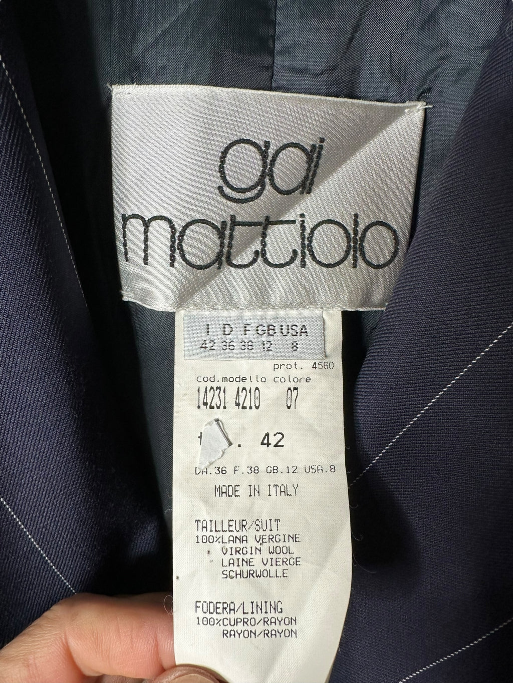 Gai Mattiolo blazer vintage — foto 8