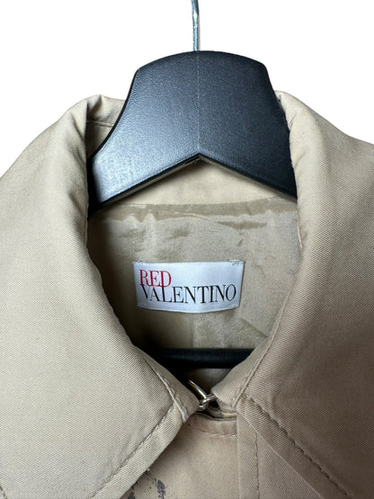 Red Valentino trench con stampa (S)