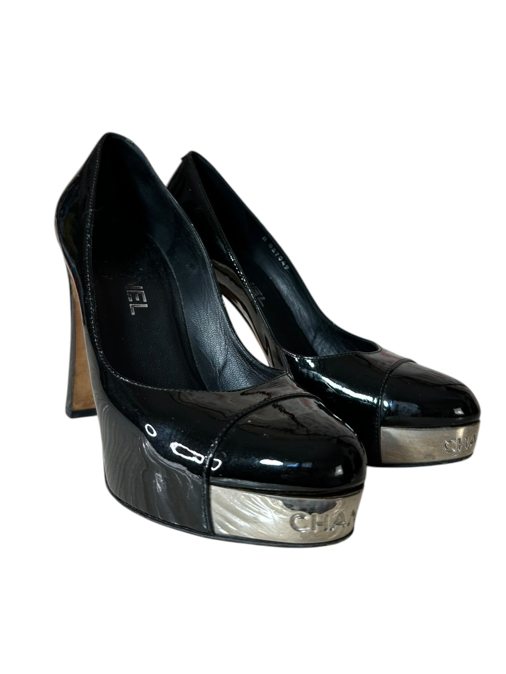 Chanel decolletè in vernice