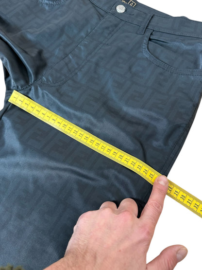 Fendi pantaloni vintage monogram (M)