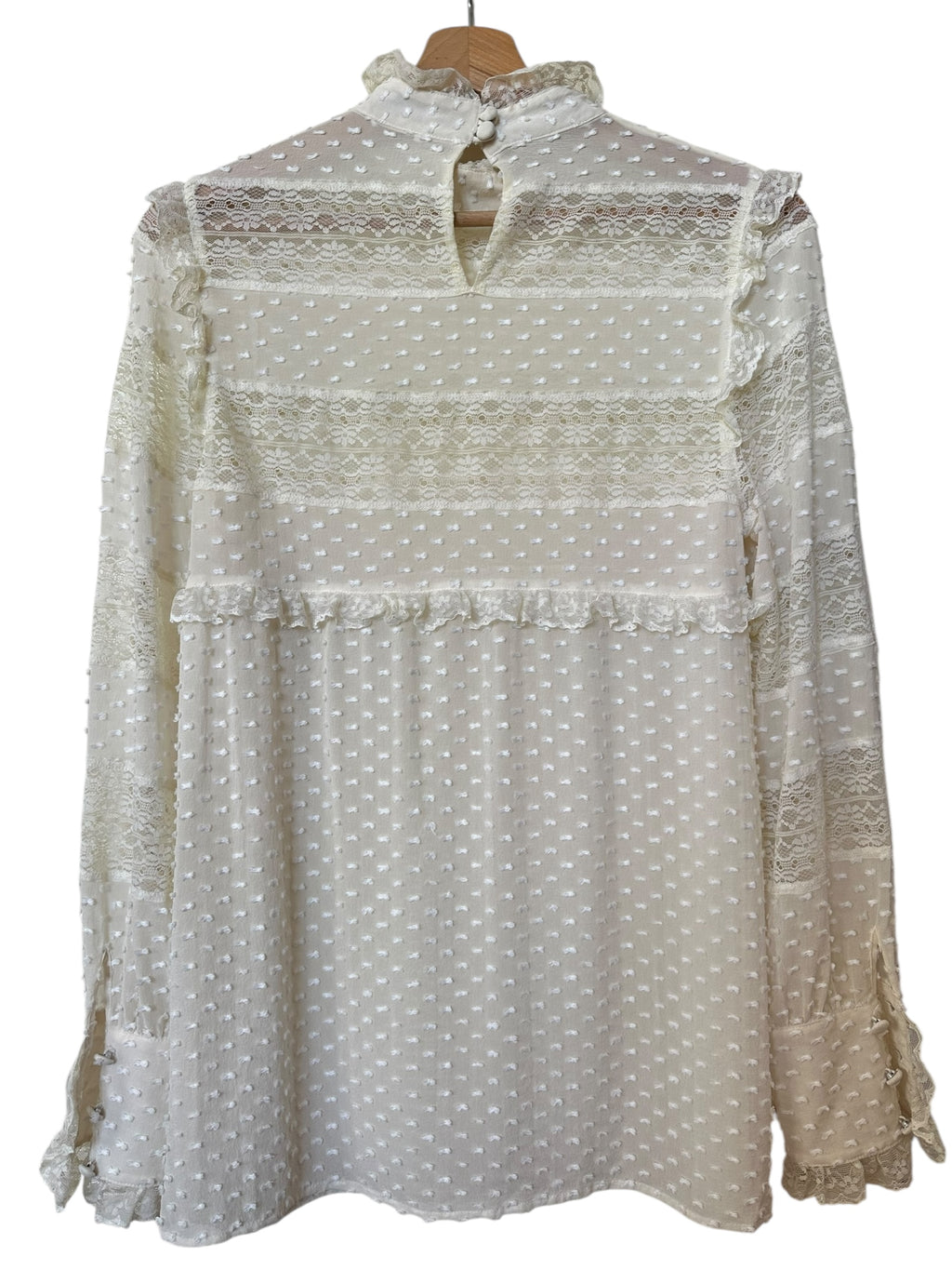 Red Valentino camicia in pizzo — foto 11