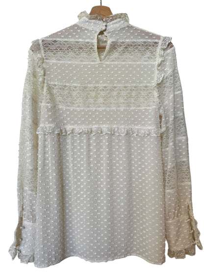 Red Valentino camicia in pizzo (S)