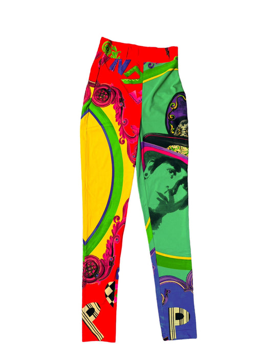 Gianni Versace Leggins vintage Helton John