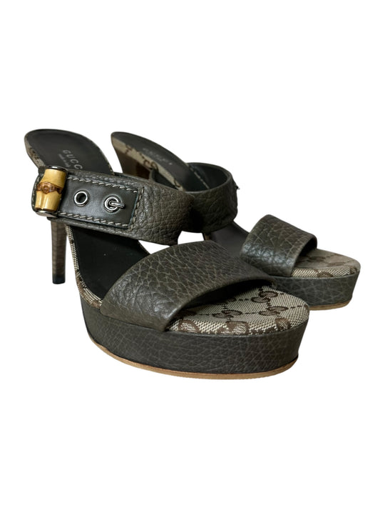 Gucci sandali bamboo vintage (37 1/2)
