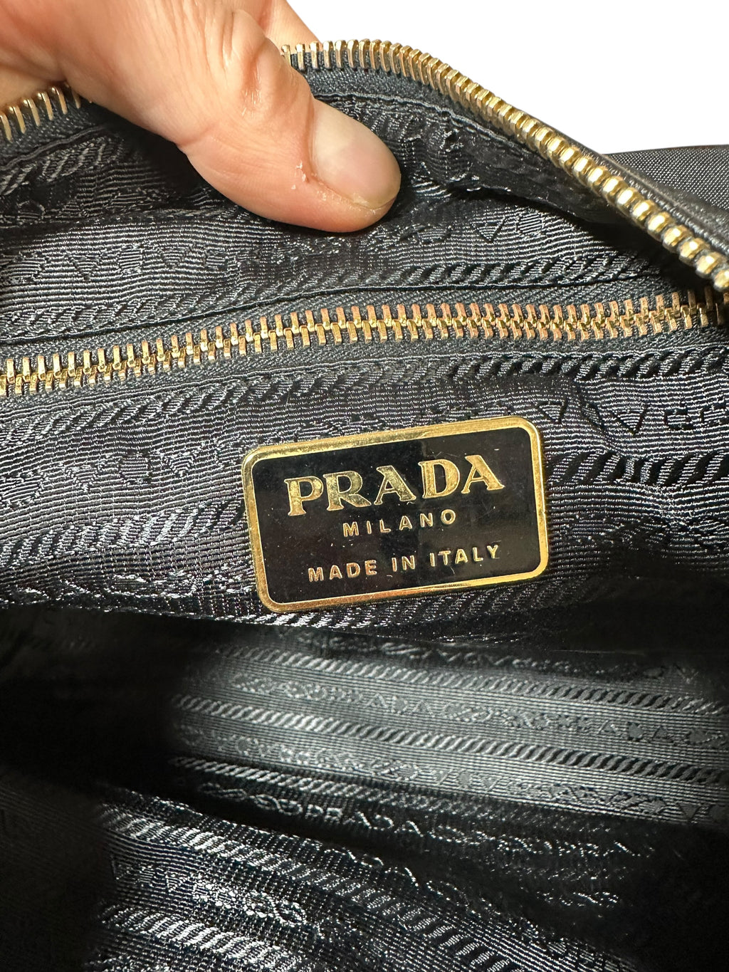 Prada borsa vintage in nylon — foto 15