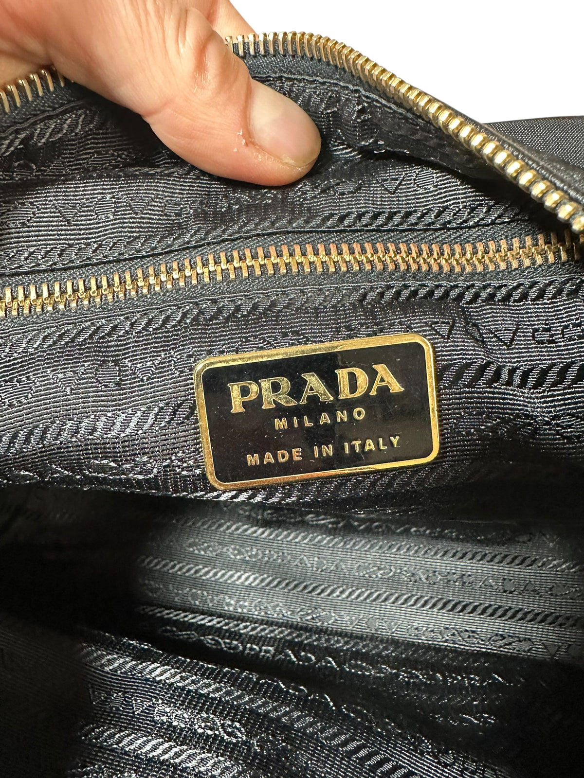Prada borsa vintage in nylon — foto 15