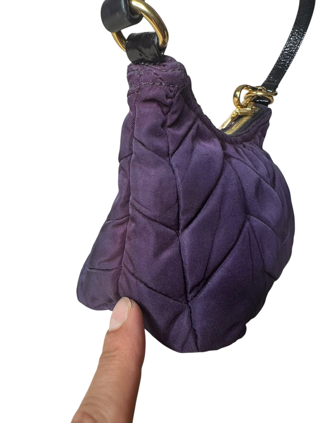 Prada mini borsa in nylon — foto 12
