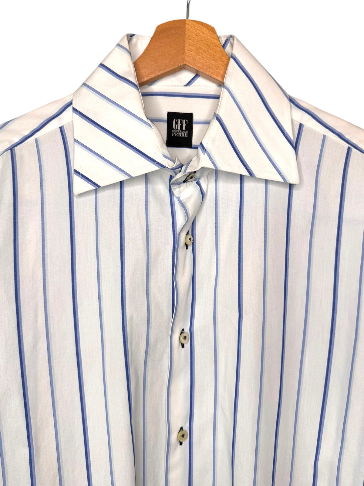 Camicia Gianfranco Ferré a righe, vintage, oversize — foto 2