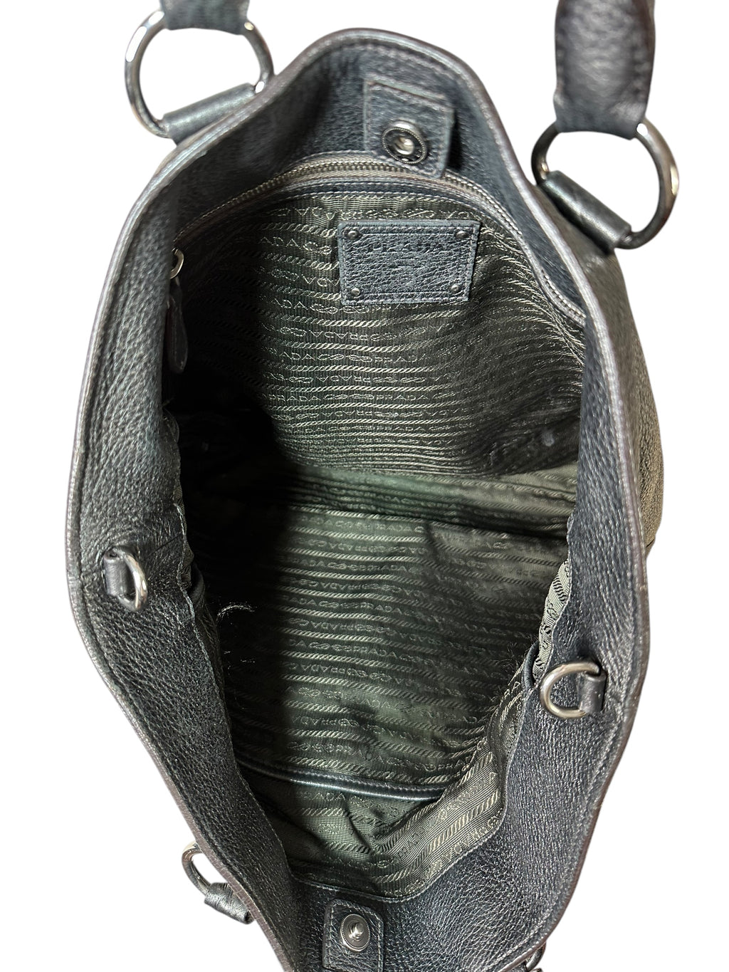 Prada borsa tote in pelle — foto 15