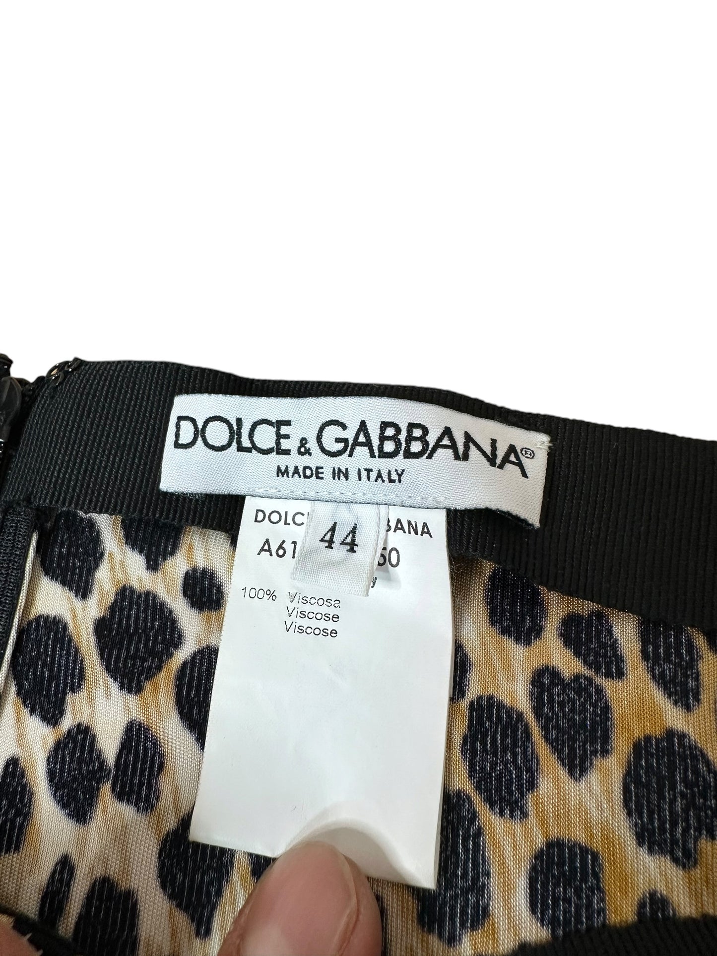 Dolce & Gabbana pantaloni animalier (L)