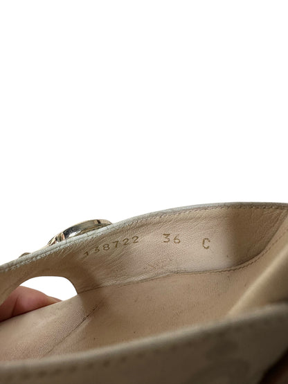 Gucci sandalo vintage in pelle — foto 8