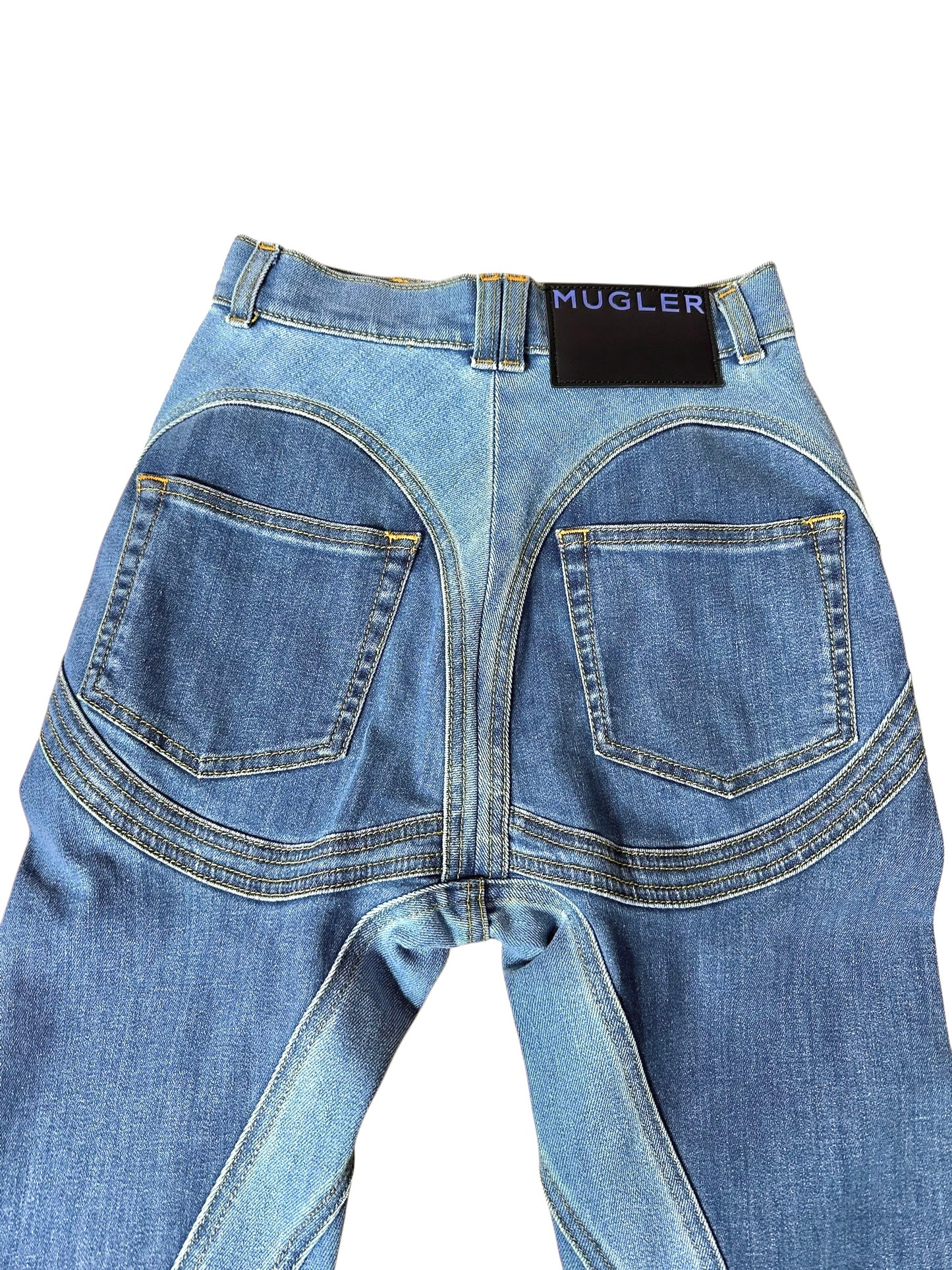 Mugler jeans slim (XS)