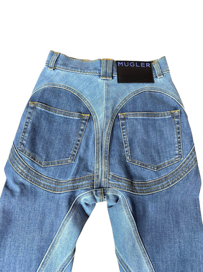 Mugler jeans slim (XS)